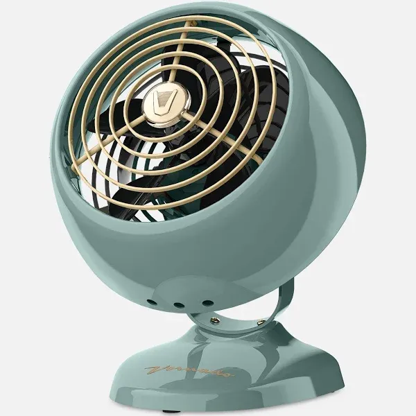 Vornado VFAN Mini Classic Personal Vintage Air Circulator Fan, Green