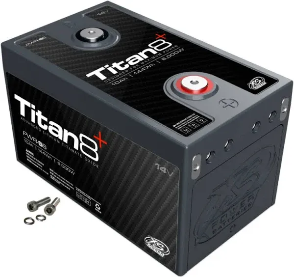 XS Power Lithium Titan8 Batteries