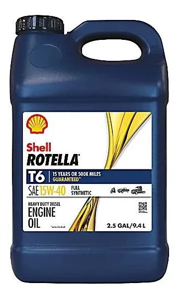 Shell Rotella T6 Motor Oil