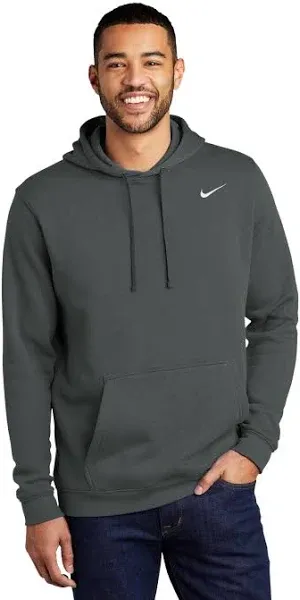 Nike Club Fleece Pullover Hoodie (Navy) S