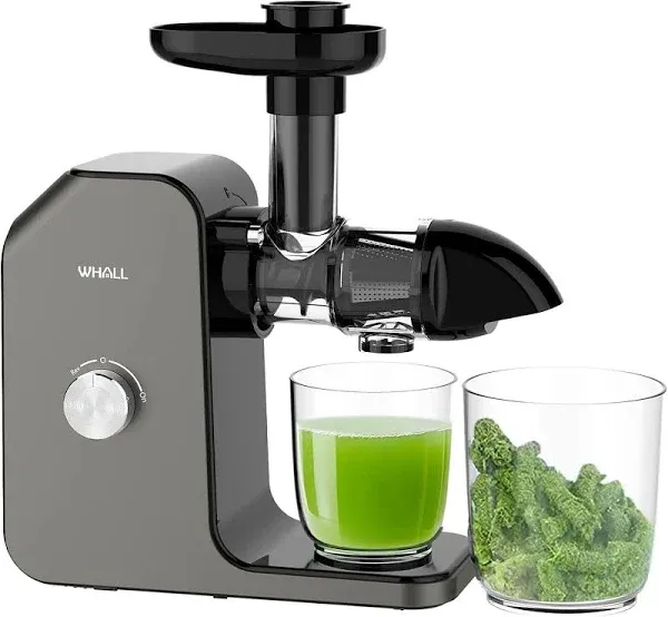 Whall Slow Juicer, Masticating Juicer, Celery Juicer Machines, Cold Press Juicer Machines Vegetable and Fruit