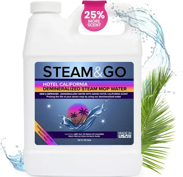 Hotel California Demineralized Water for Steam Mops