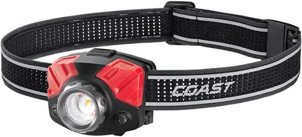 Coast FL75  435 Lumen Dual Color LED  Beam Twin Focus IPX4 Weatherproof FL-75