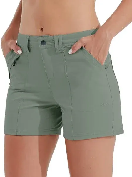 Willit ●UPF 50+ Hiking Outdoor Shorts● Women&#x27;s Sz 4◇ Water Repellent Golf Shorts