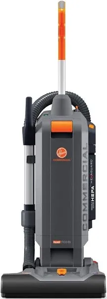 Hoover HushTone Vacuum Cleaner with Intellibelt 15" Orange/Gray