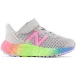 New Balance Infant Girls Arishi v4 Bungee Lace Light Aluminum