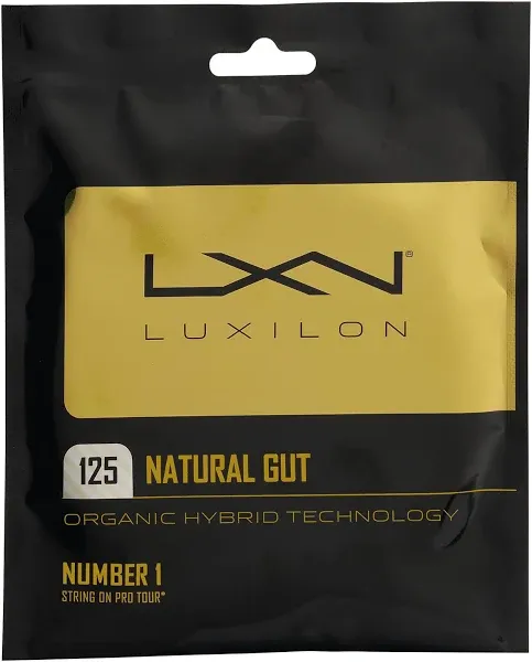 Luxilon Natural Gut Tennis String Natural