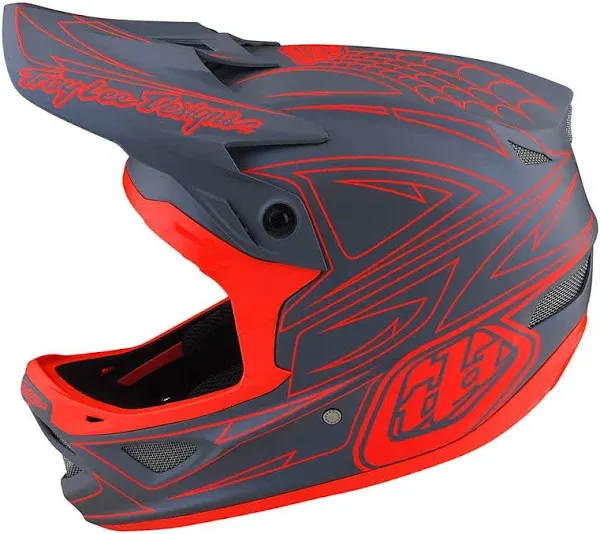 Troy Lee Designs D3 Fiberlite Spiderstripe Helmet