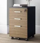 Lazio File Cabinet with Lock - Filing Cabinet for Home and Office - 3 Drawer ...