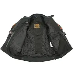 Milwaukee Leather Men's Armored Motorcycle Jacket