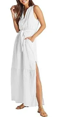 Splendid Stella Linen Maxi Dress