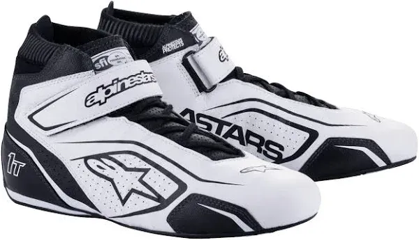 Alpinestars Usa ALP2710122-105<wbr/>5-7 SFI 3.3/5 Black Size 7 Leather Driving Shoe 