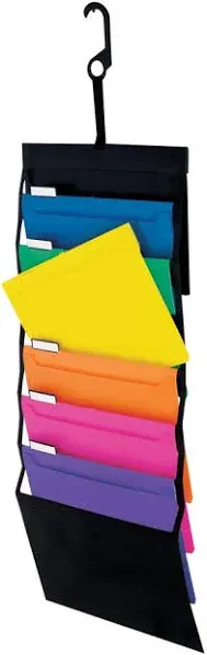 Pendaflex Hanging Organizer W/ Case, 1&#034; Expansion, 6 Sections, Letter Size New