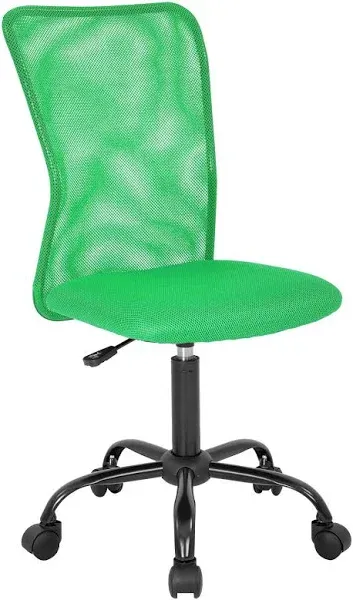 Bestoffice Ergonomic Office Chair Desk Chair Mesh Computer Chair Armless Back Support Modern Executive Rolling Swivel Chair with Lumbar Support