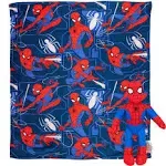 Marvel SpiderMan Silky Soft Microfiber Fleece Throw 40in x 50in