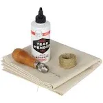 Outfitters Supply Canvas Repair Kit with Tear Mender Glue, Sewing Awl, Canvas, and Waxed Thread