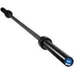 Cap Barbell Weight Lifting 2" Olympic Solid Power Squat Bar Black 7'