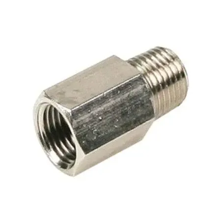 Viair 1/4" NPT Nickel Plated Check Valve , Silver (P/N 92831)