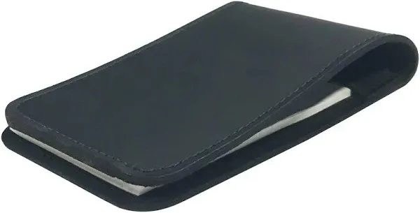 Boston Leather Memo Pad Cover & Holder