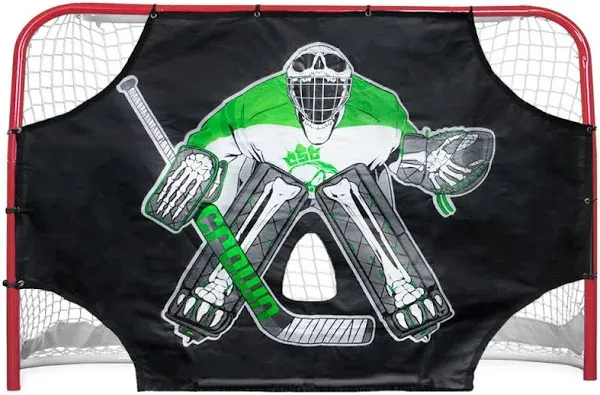 New Green Skull Sniper Street Hockey Shooting Target 72&#034; x 48&#034; Gift