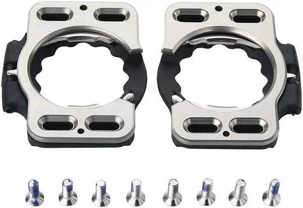 1 Pair Bike Cleats Bicycle Pedal Cover, Quick Release Pedal Clip, Cycling Cleats Shoes for Speedplay Zero,Pave/Ultra Light Action, X1, X2, X5