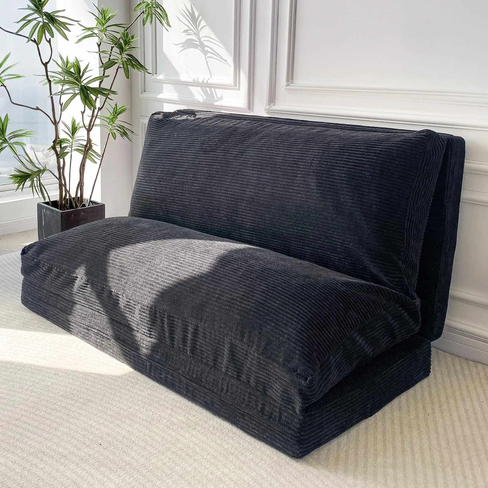 MAXYOYO Bean Bag Folding Sofa Bed