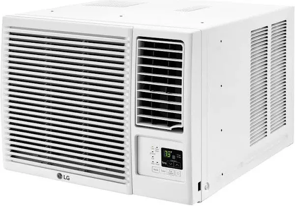 LG 7,500 BTU Window Air Conditioner with Supplemental Heat