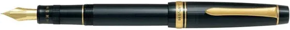 Pilot JUSTUS 95 FJ-3MR Adjustable Nib Fountain Pen [Net Black/Stripe Black]