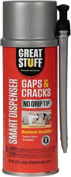 Great Stuff Smart Dispenser Gaps & Cracks Cream 12 Ounce