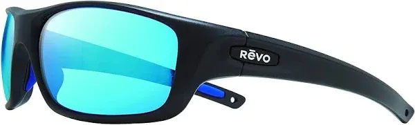 Revo Sunglasses Jasper: Polarized Crystal Glass Lens with Large Rectangle Wra...