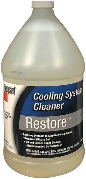 Fleetguard Restore Cooling System Cleaner 1 Gallon Free Shipping. 774AR