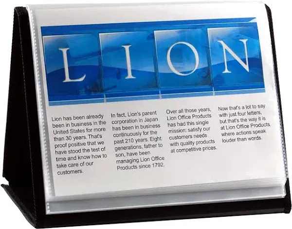 Lion Flip-N-Tell Display Easel Books