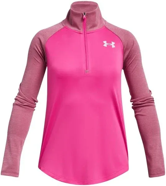 Under Armour Girls' Tech Graphic Half Zip Hoodie