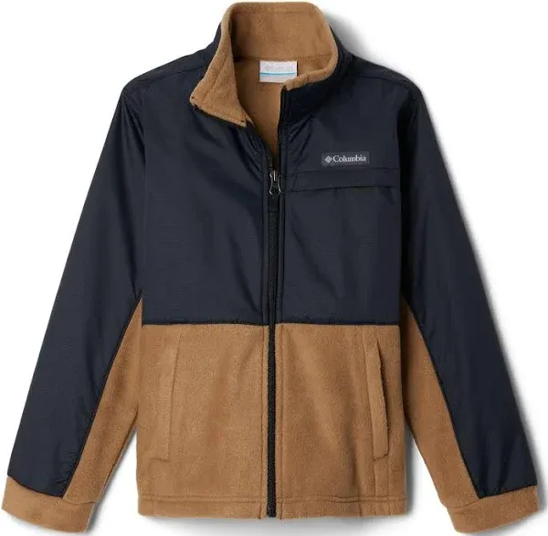 Columbia Boys' Steens Mountain II Overlay Fleece Jacket