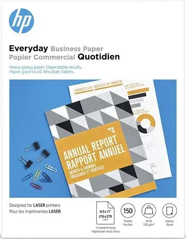 HP Everyday Business Glossy Paper 32 lb