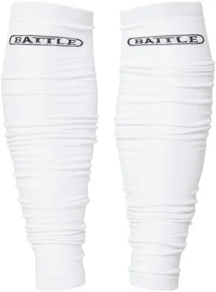 Battle Sports Adult Lightweight Long Football Leg Sleeves