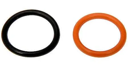 Dorman Rubber 926-157 Power Steering Pump O-Ring Kit Compatible with Select Acura / Honda Models, Black/Orange