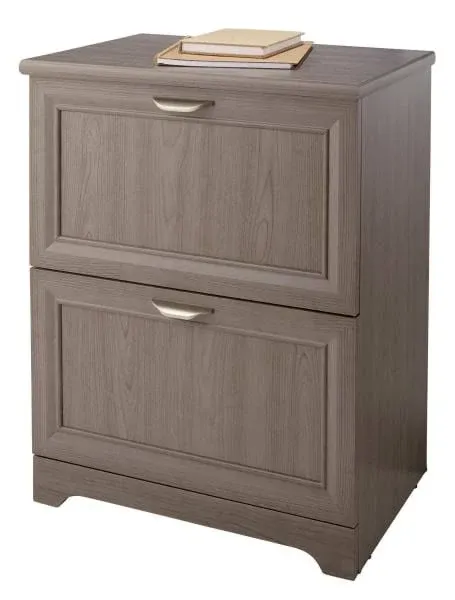 Realspace Magellan 24”W Lateral 2-Drawer File Cabinet 544707 - Classic Cherry