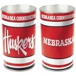 Nebraska Cornhuskers Wastebasket 15 Inch