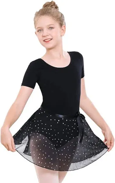 Stelle Ballet Leotards for Girls Long Sleeve Dance Dress Outfit Combo with Skirt and Tights (Toddler/Little Kid/Big Kid)