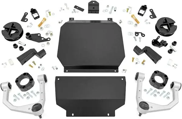 Rough Country 3.5&#034; Lift Kit with UCA 71300 for 22-24 Toyota Tundra 4WD w/ Air