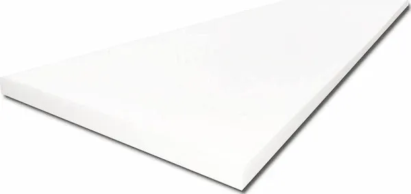 Foamy Foam 2Pack High Density 1 inch Thick, 24 inch Wide, 72 inch Long Upholstery Foam, Cushion Replacement