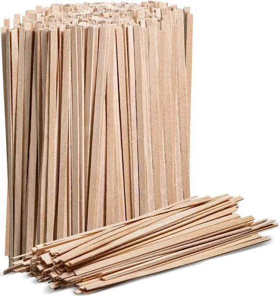 Extra Thick Wood Coffee Stirrers, 5.5"