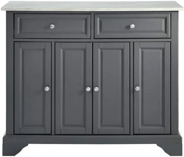 Crosley Furniture Avery Kitchen Island, Gray