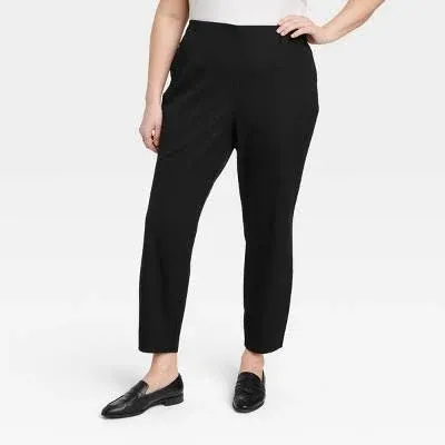 A New Day Women's High-Rise Slim Fit Ankle Pants