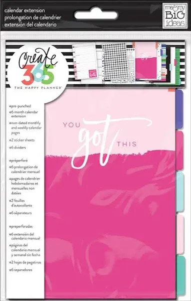 Me & My Big Ideas Create 365 Mini Planner Extension Pack