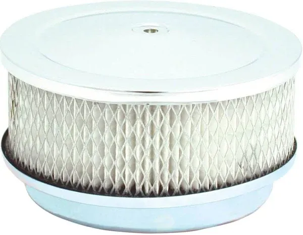 Spectre Performance (4780) 6-3/8" x 2-1/2" Chrome Air Cleaner