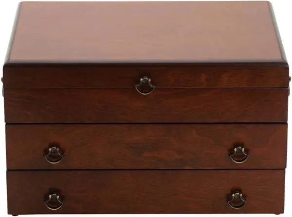 Bristol™ Grande Mahogany Flatware Chest