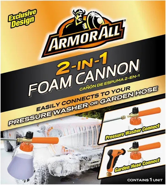 Armor All 2-in-1 Foam Cannon Car Wash Kit