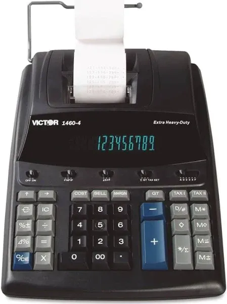 Victor 1460-4 Extra Heavy-Duty Printing Calculator